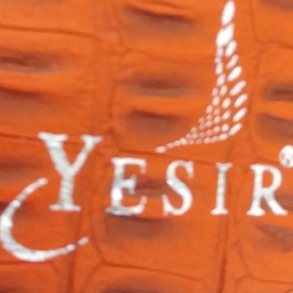 Yesir orange-brown-tan camouflage purse - Picture 9 of 14